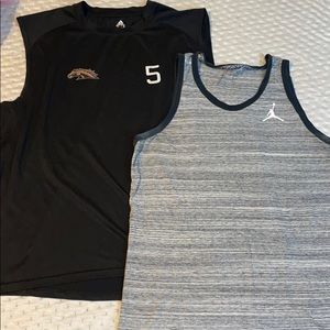 Two sport tank tops